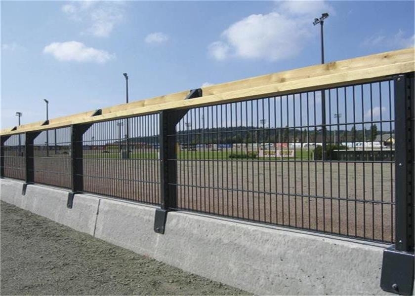 Double Barriere Horizontale Arquee Soudee De Jardin De Barriere De