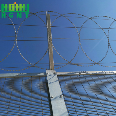 Customized Various Colors Powder Ccoating Heavy Duty Airport Security Fence Panel
