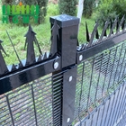 4.0mm PVC Coated 358 Anti Climb Fence Security Fencing High Fence Mesh