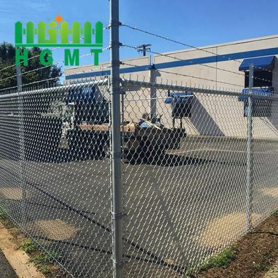 China Direct Hot Dipped Galvanized Chain Link Fence 8Ft Boundary Wall