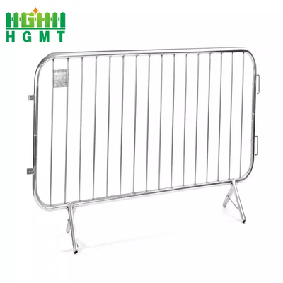 Road Metal Steel Galvanized Tube Crowd Control Barrier Portable