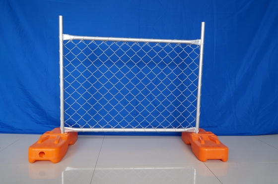 Q195 Metal Galvanized Temporary Fence Panel Removable Easily