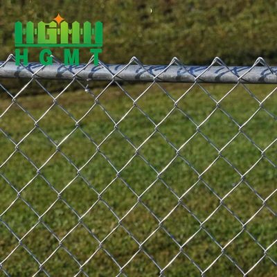 3.0mm Galvanized Pvc Coated Mesh Rolls Cyclone Wire Chainlink Fence Panels Chain Link Fence