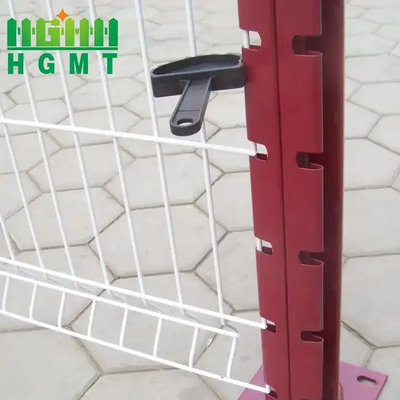 Vente à chaud École écologique de haute qualité revêtement en PVC confidentialité 3D Barrière en treillis métallique incurvé