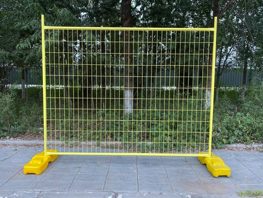 Panneau de clôture temporaire à maillage galvanisé de 6 pieds 8 pieds