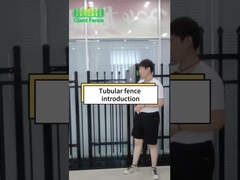 Barrière en acier tubulaire