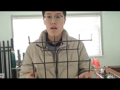 Anti-escalade 76.2*12.7mm 358 Maillage de sécurité clôture de sécurité galvanisée