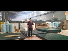 le traitement de surface des poteaux a été initialement réalisé de cette manière