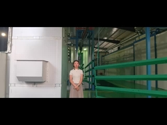 Comment le poteau carré est recouvert de poudre