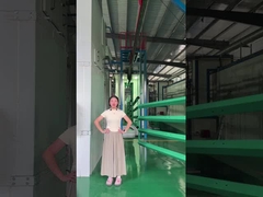 barrière de protection de bord en palette de fer