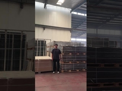 Vue dégagée sur le treillis des piquets de sécurité 358 barrière anti-escalade