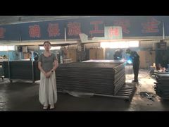 Clôture de sécurité anti-escalade verte en vrac