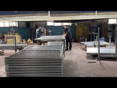 Ateliers sans montée de sécurité clôture en acier revêtu de poudre