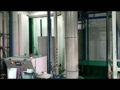 Clôture de sécurité anti-escalade en treillis d'acier revêtu par poudrage