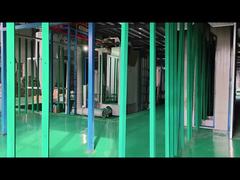 Rameau anti-escalade recouvert de poudre de 80*80 mm