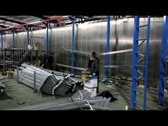 Présentation de clôture anti-escalade de couleur verte, thermolaquée